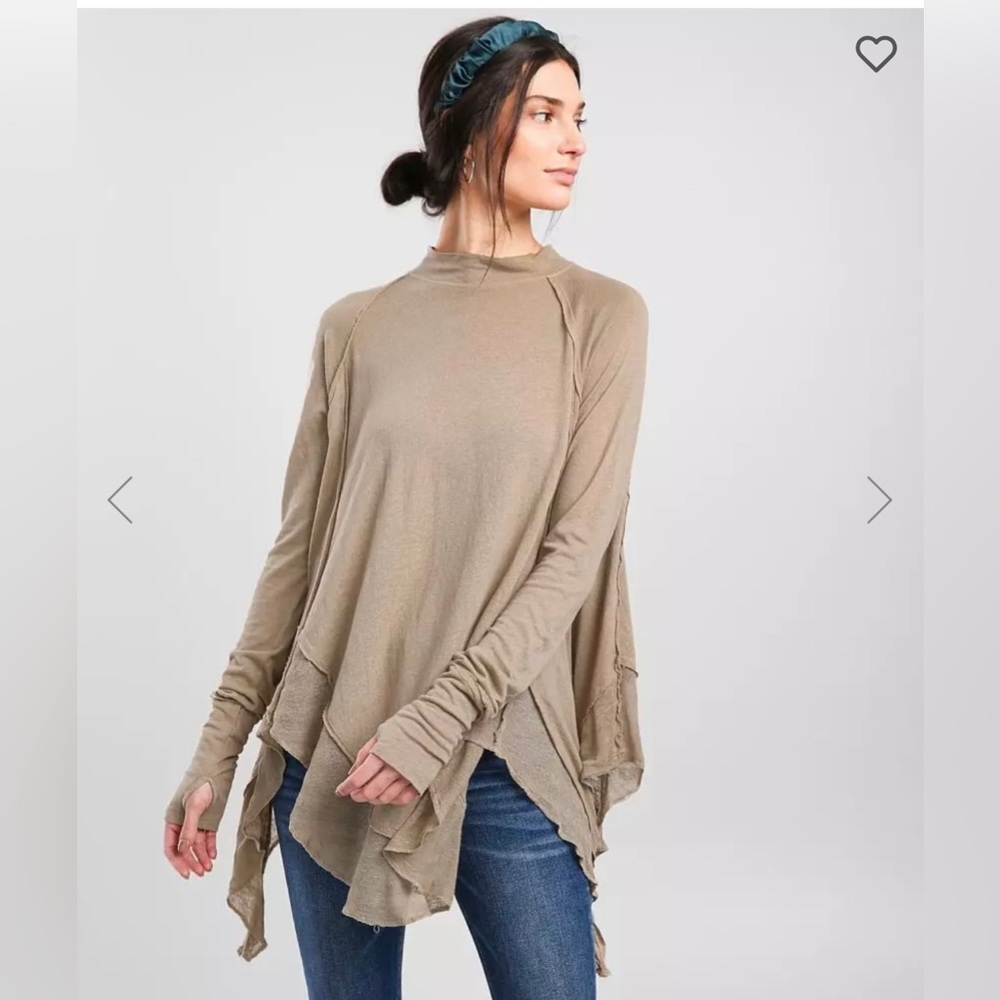 Looking for in search of free people tan starlight tunic xl